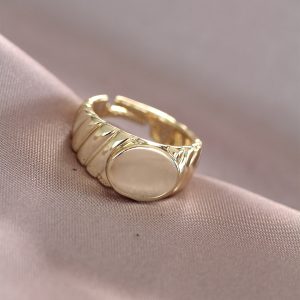 Gold Metal Kadın Yüzük