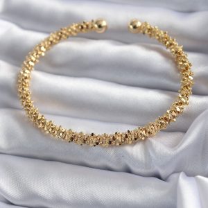 316L Çelik Gold Renk Kadın Bileklik - Görsel 1