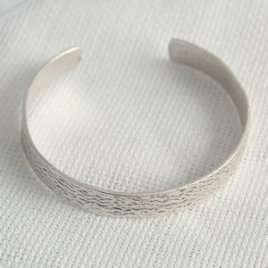 Otantik Model Gümüş Renk Motif İşleme Plaka Erkek Bileklik - Görsel 2