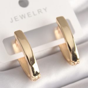 Pirinç Gold Renk Kadın Küpe - Görsel 1