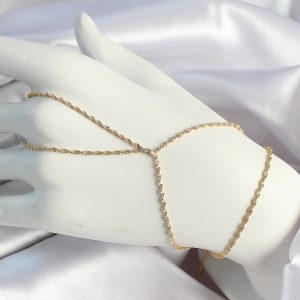 Pirinç Gold Renk Burgulu Şahmeran - Görsel 1