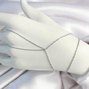 Pirinç Gümüş Renk Zincirli Şahmeran - Görsel 1