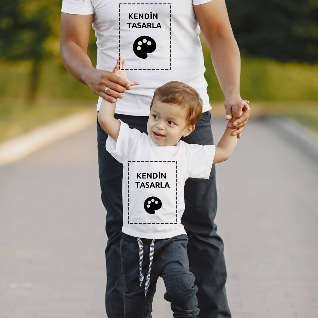 baba-oğul-tisort-sifir-yaka-kisiye-ozel-baski